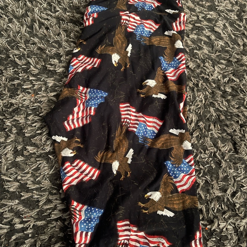American Flag and Eagle Print lularoe leggings